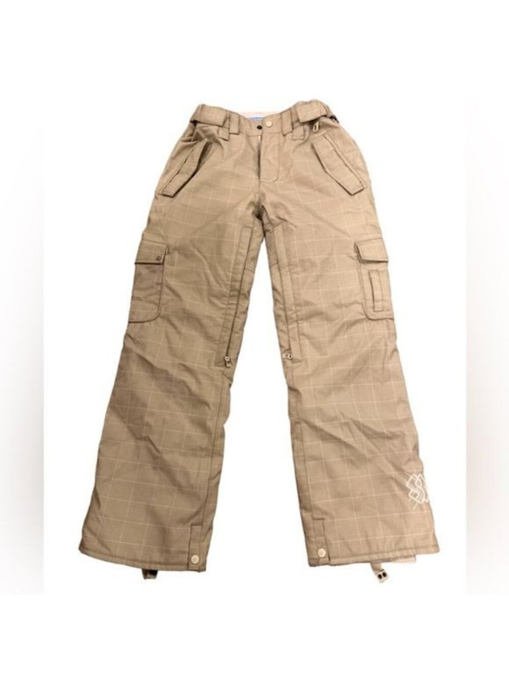 Special Blend First Chair/Last Call Tan Snow Ski Snowboard Pants Size Small